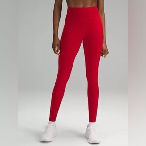 Lululemon Swift Speed High-Rise Tight 28" Red